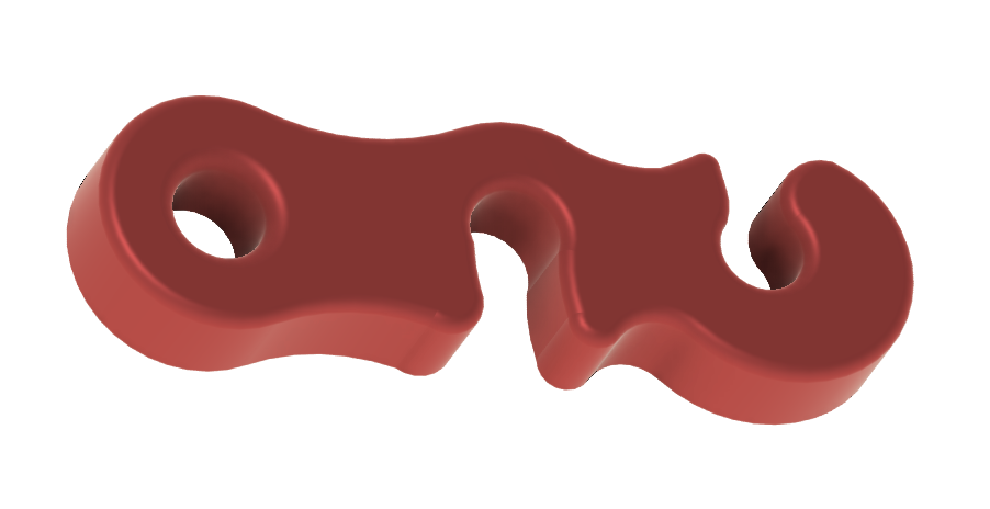 Rara Rope Rope Tensioner Clip by rara | Download free STL model | Printables.com