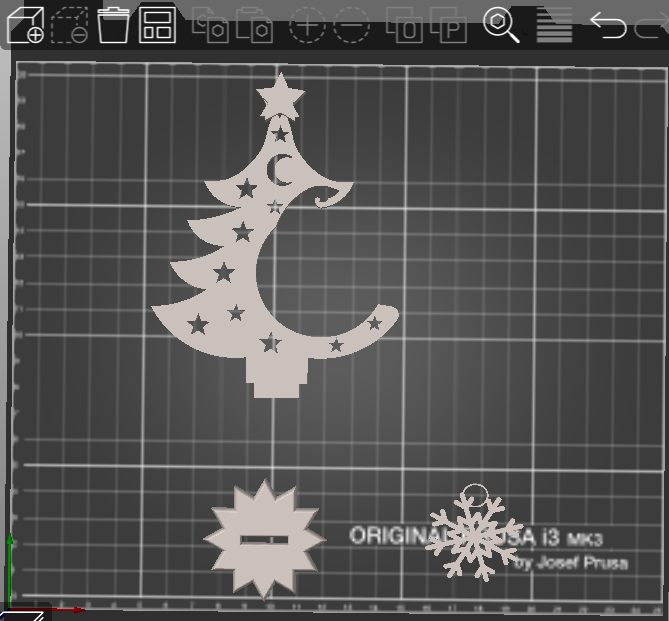 xmas tree and ornament