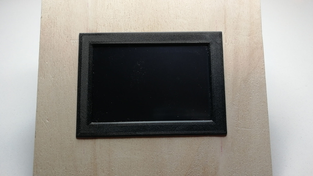 Cornice per display LCD touch 3.5" RaspberryPi
