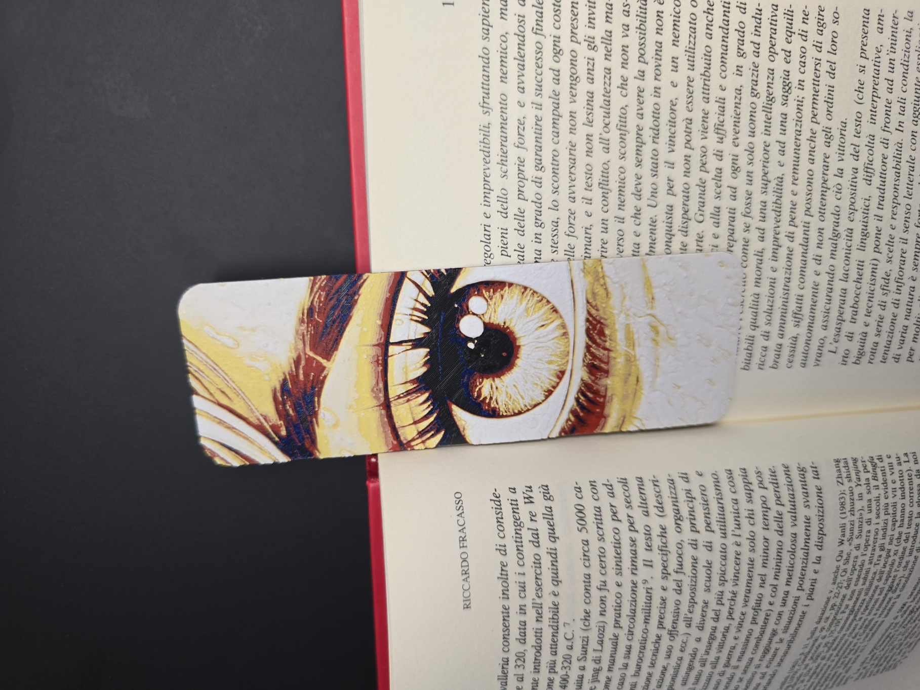 Bookmark - eye girl HUEFORGE