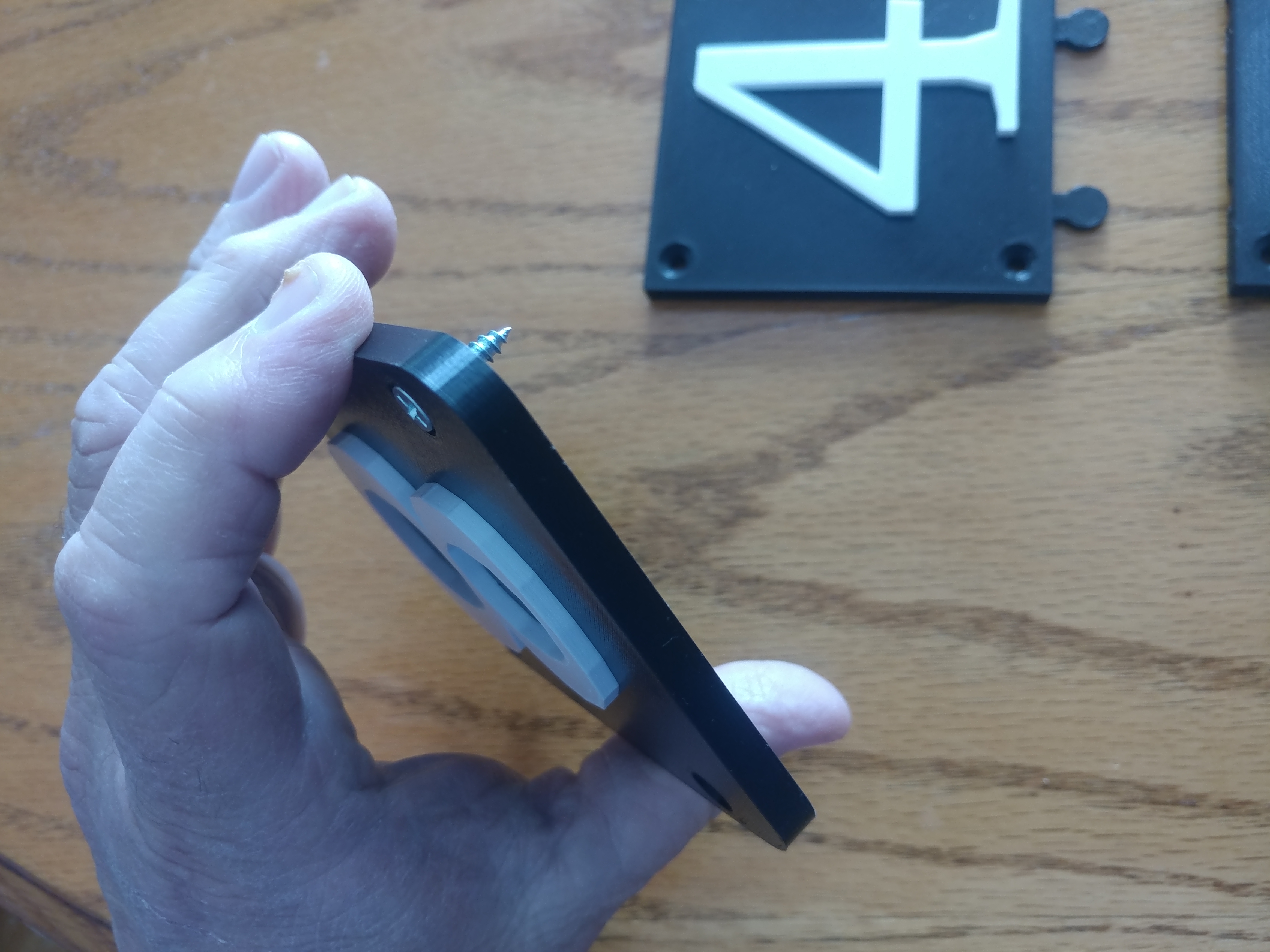 Miniatura 6 do modelo 3D Mailbox Numbers