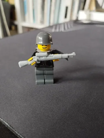 Scoped Mauser 98k for lego miniatures