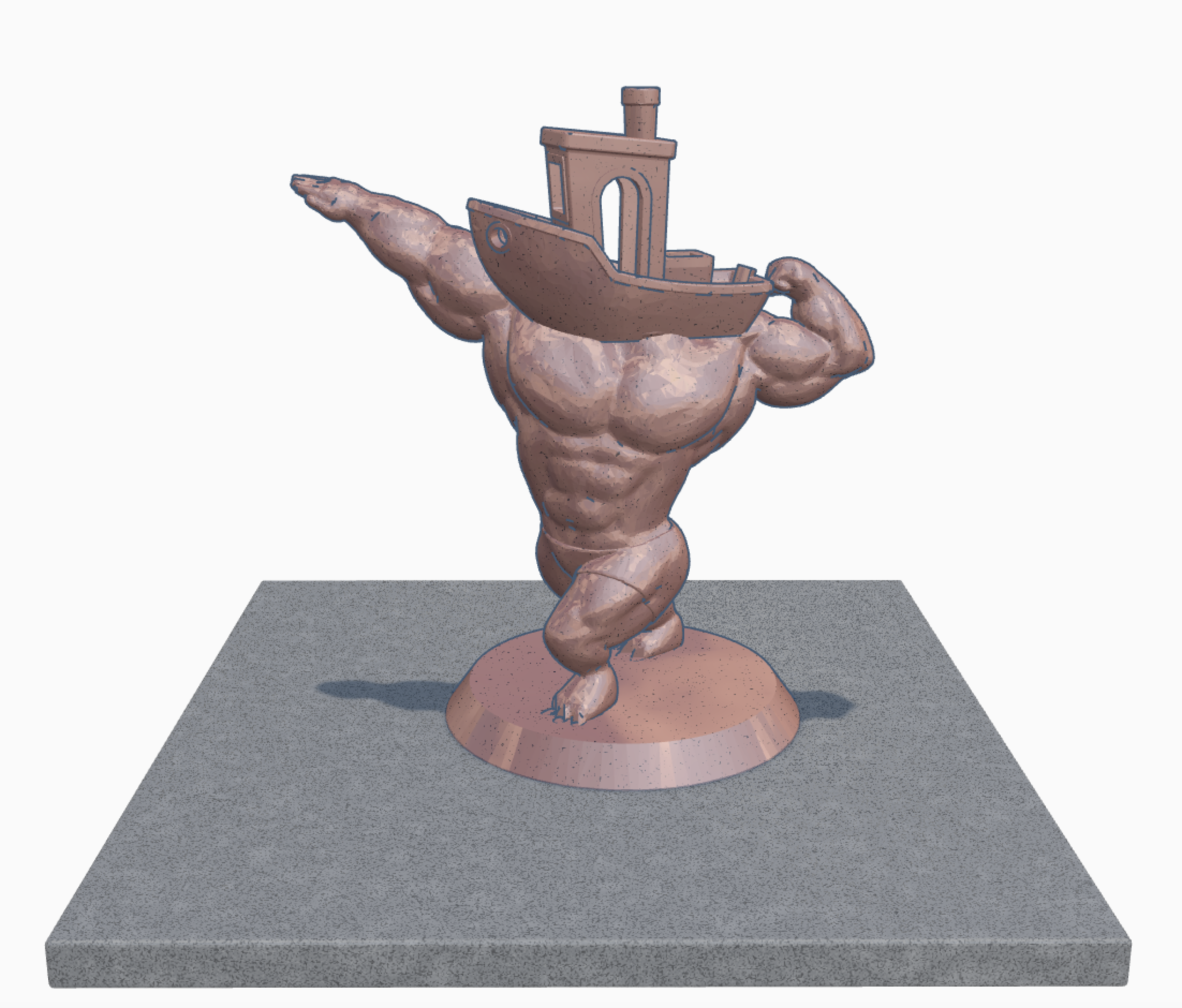 Muscular Benchy