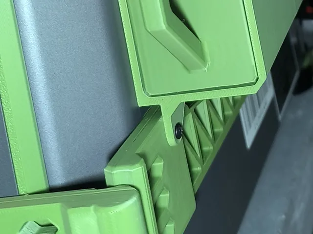 ECC Poop Chute with drawer For use with hinges