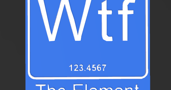 Wtf-The Element of Surprise - one color printer by adir moshe ...