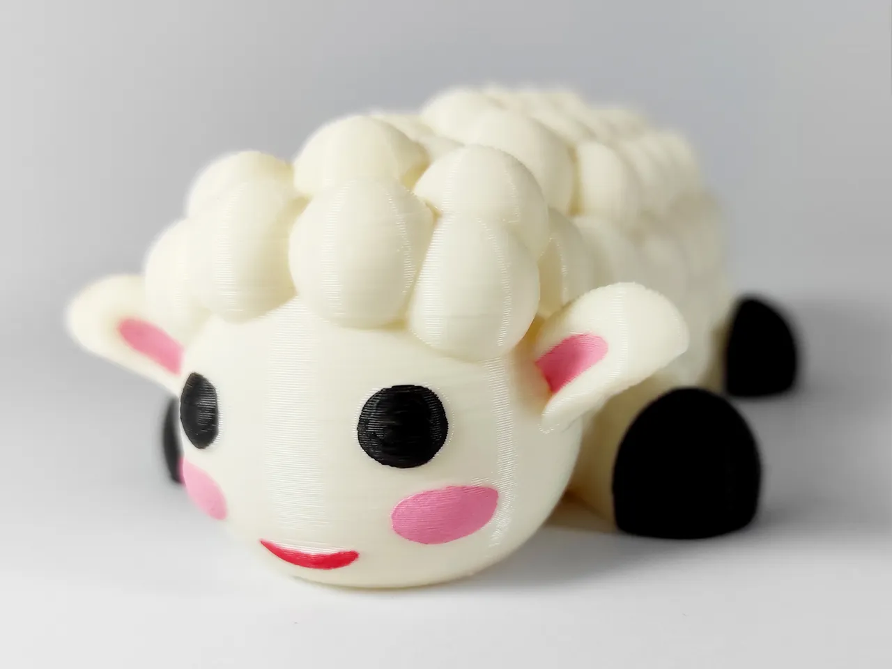 Sheep Cute Flexi - Articulated by PinkyWings | Download free STL model ...