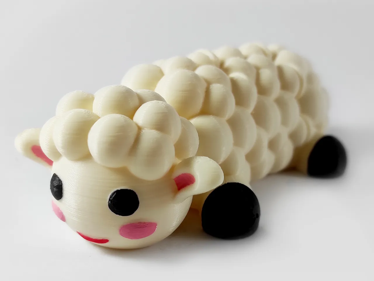 Sheep Cute Flexi - Articulated by PinkyWings | Download free STL model ...