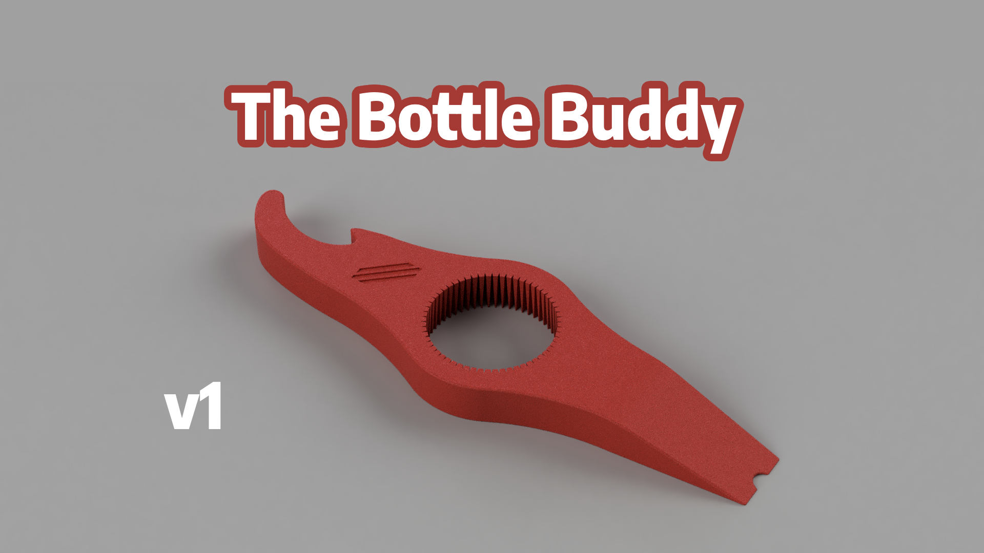 Bottle Buddy: Universal 3 in 1 Bottle Opener
