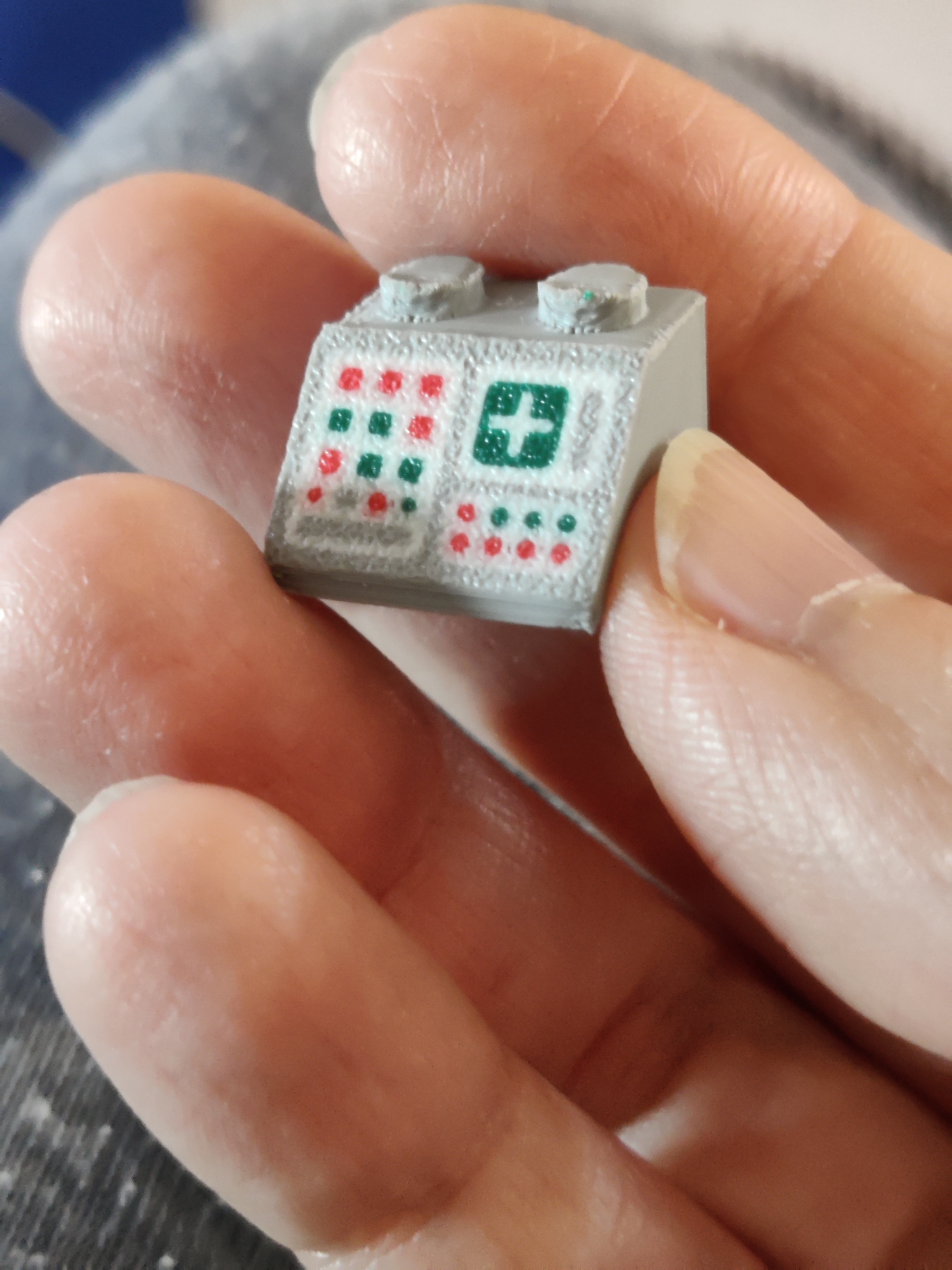 Giant Computer Brick (5:1 scale) by Bea Res | Download free STL model ...