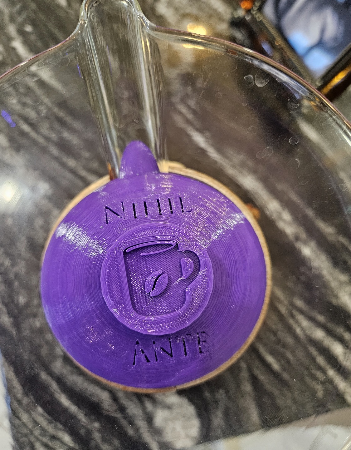 Chemex Lid - Muffin Top customizable version