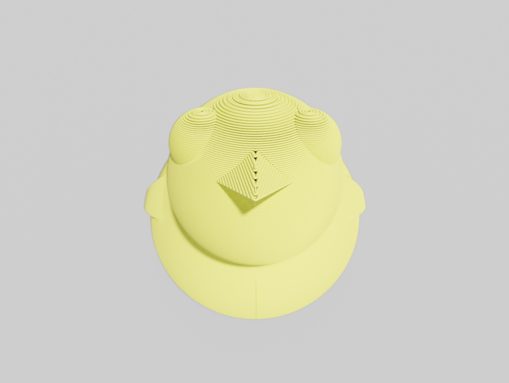 Miniatura 4 do modelo 3D Easter Chick