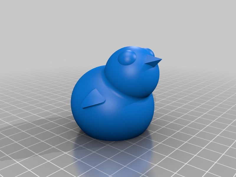 Miniatura 7 do modelo 3D Easter Chick