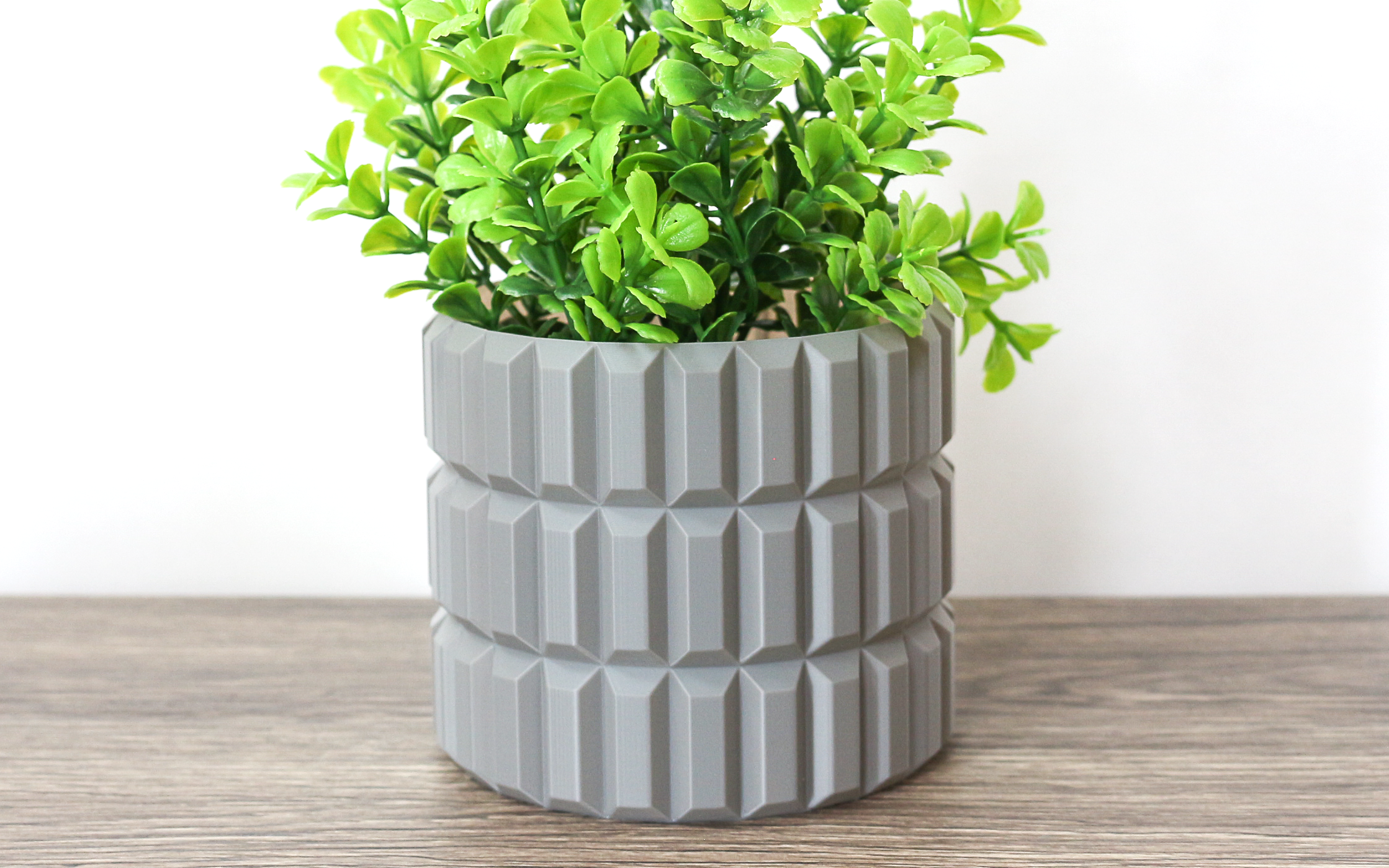 Grooved Planter - Vase Mode