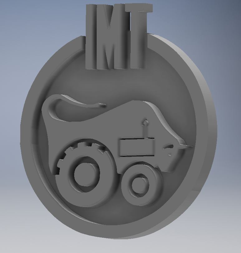 IMT tractor Badge