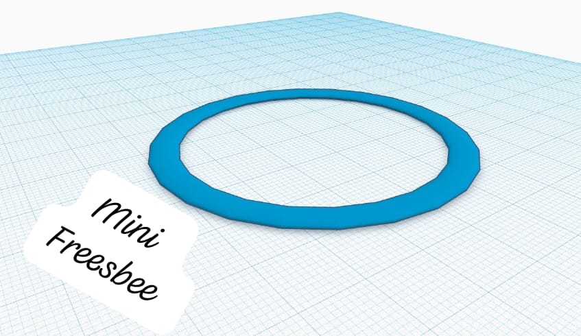 mini frisbee