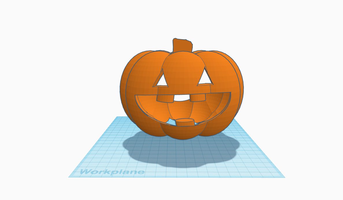 pumpkin lamp shade