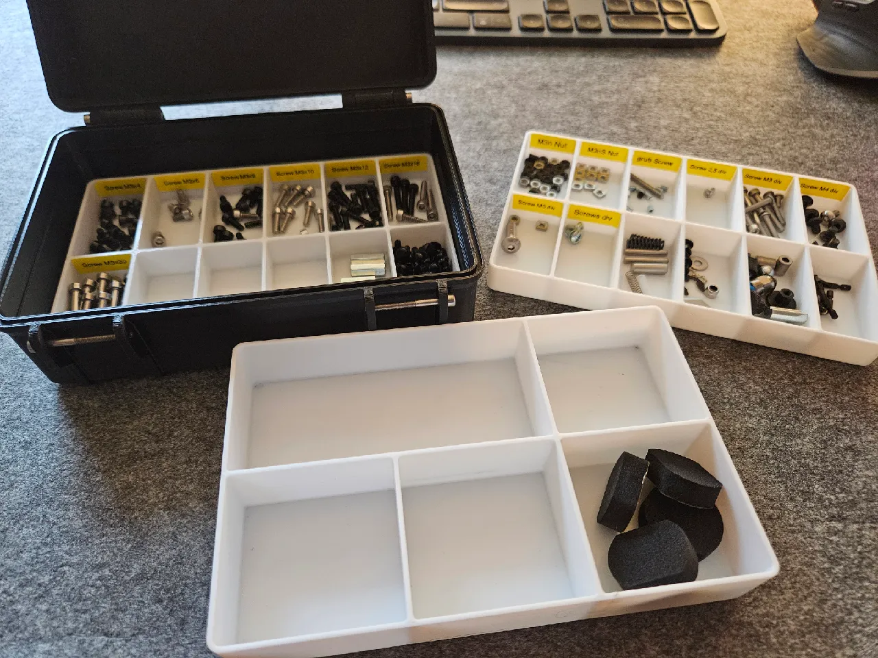 Prusa (Tools) Rugged Box Inserts for Spare Parts by Jan | Download free ...