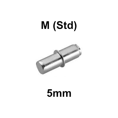 Shelf Pegs (5mm) M (Standard) - (Beveled / Round Ends)