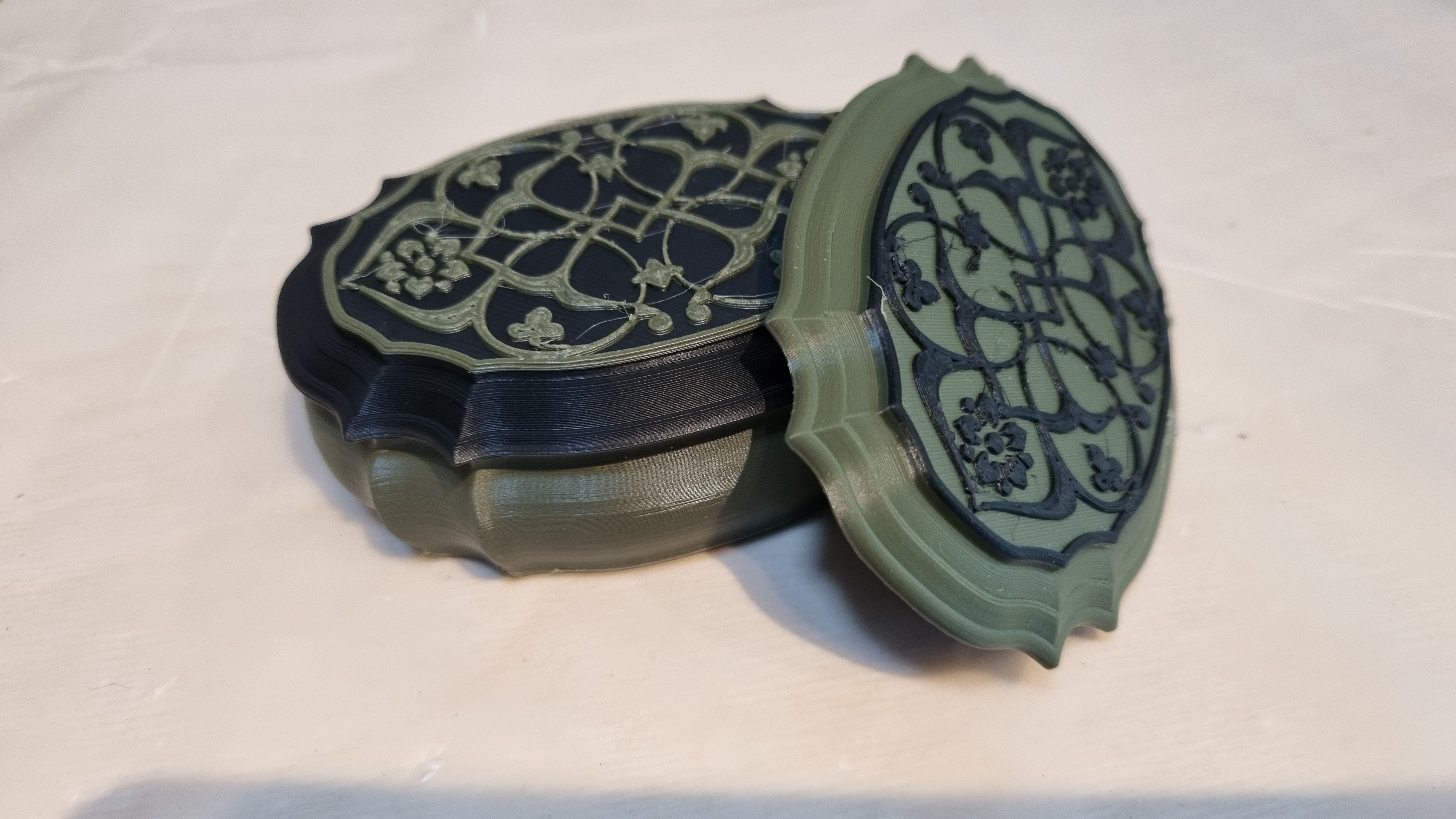 Solid Lid Remix for Snap-Close Jewelry Box