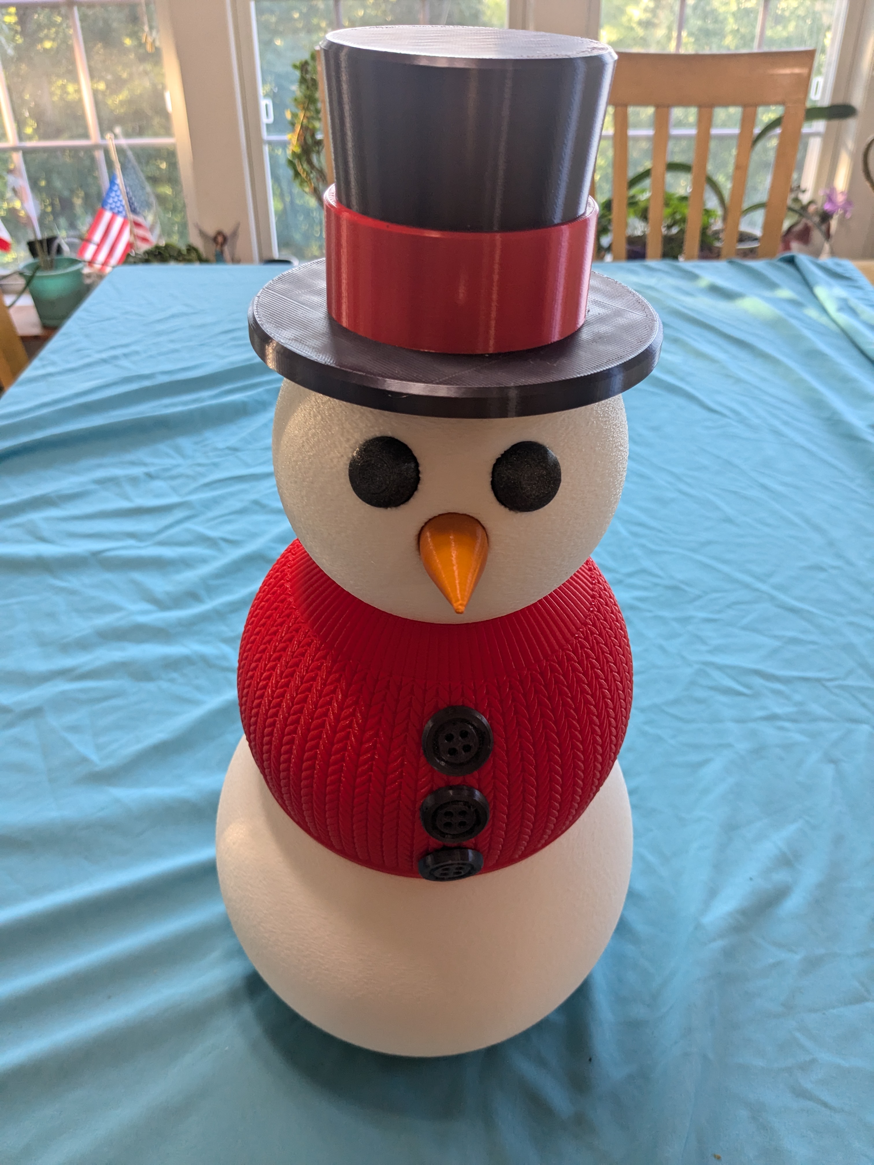 Giant Snowman Carrot Nose