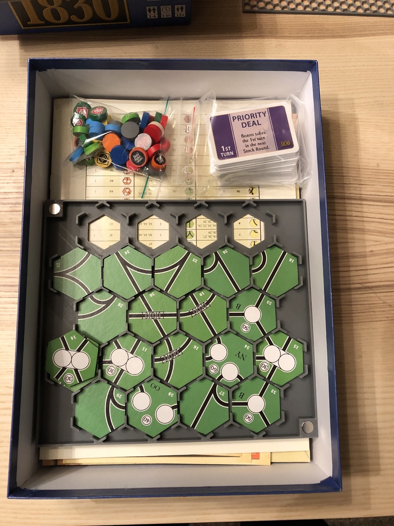 1830 Tile Organizer by amish_rabbi Download free STL model