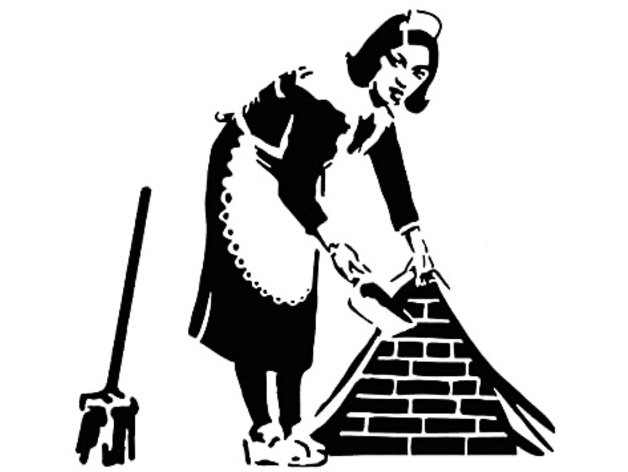 banksy Maid