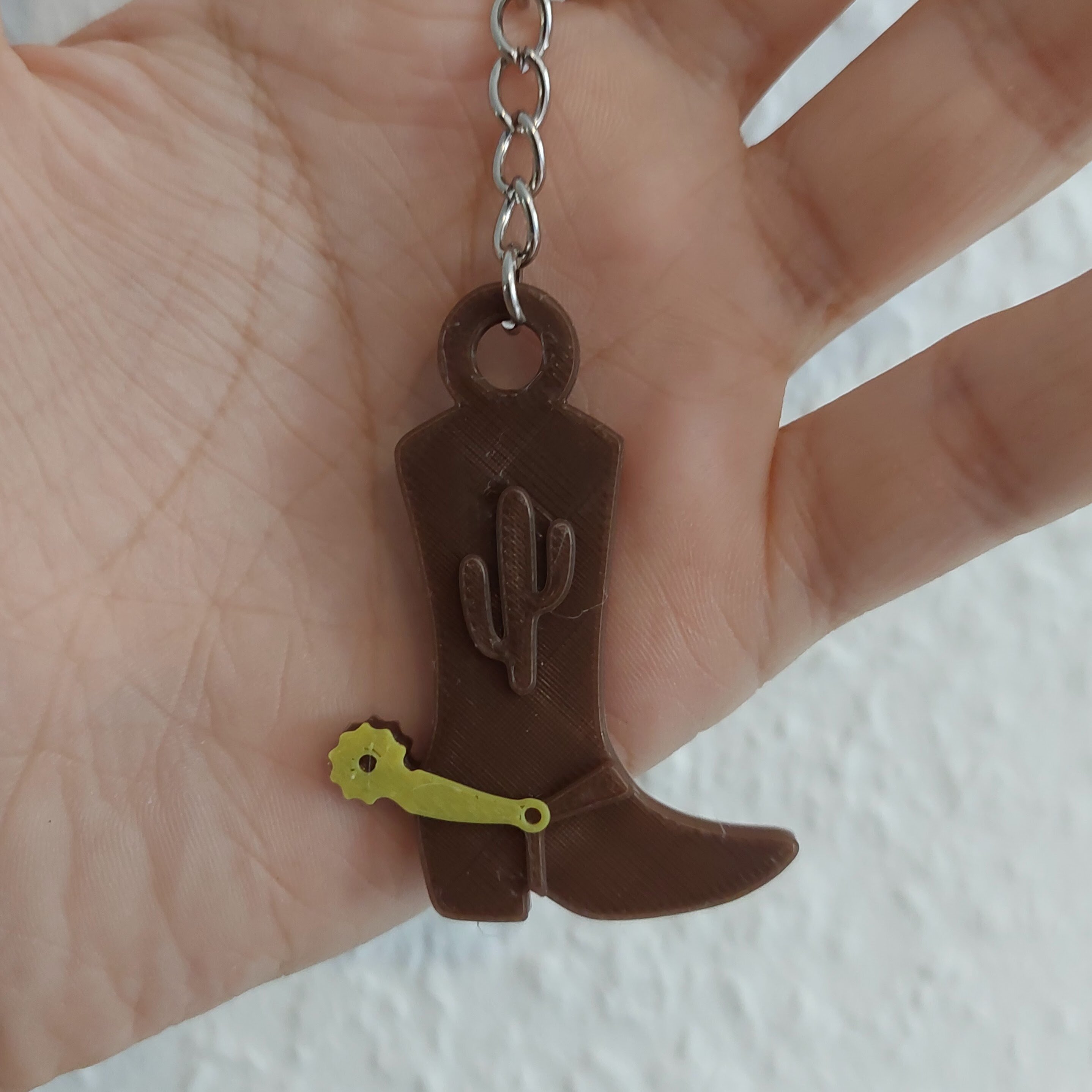 Woody's Boot Keychain
