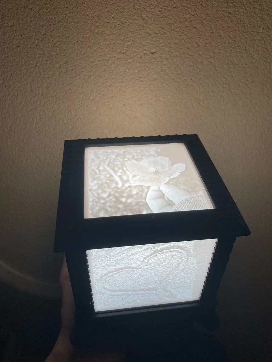 Lithophanes Lamp By 3d Prentar Download Free Stl Model