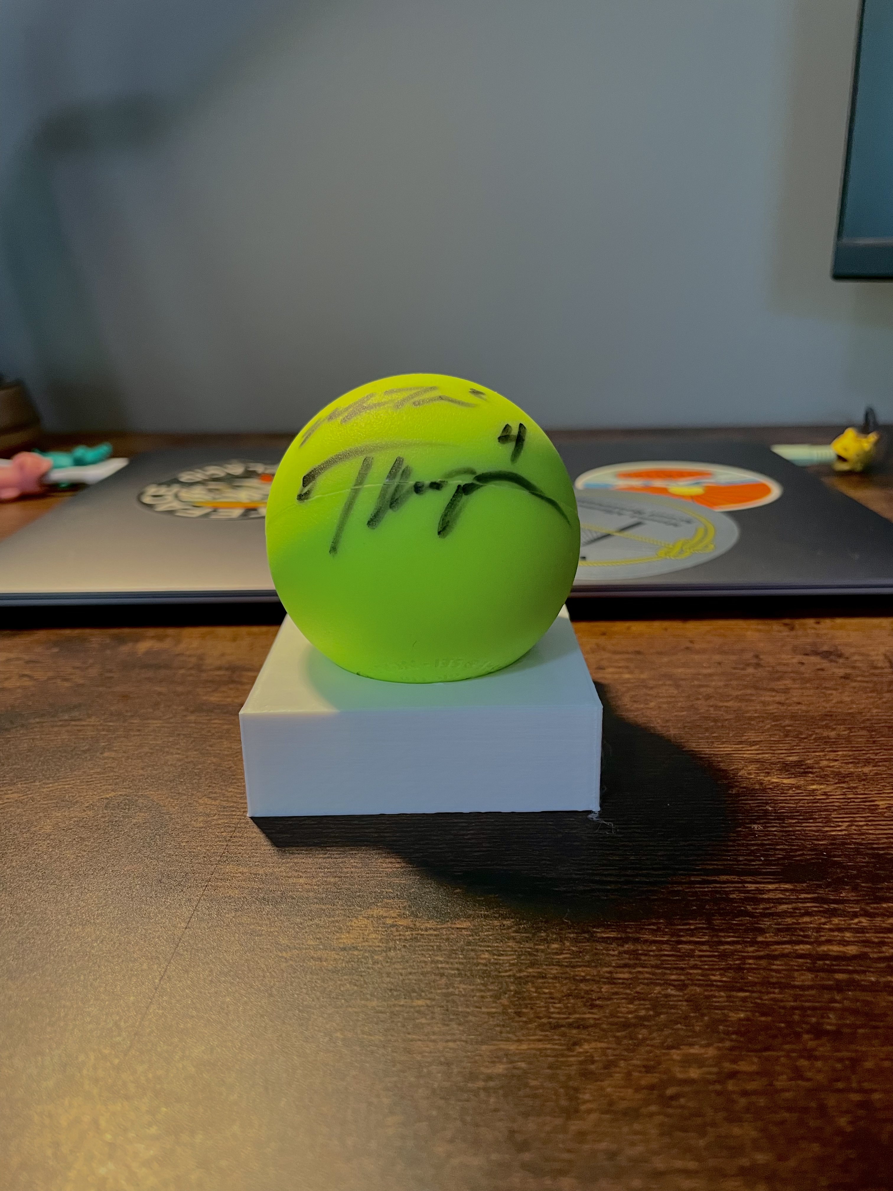 lacrosse ball display
