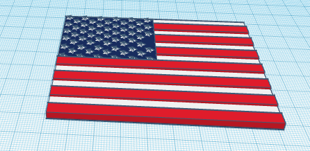 america flag by shane scofield | Download free STL model | Printables.com