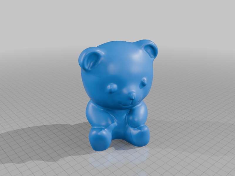 Miniatura 4 do modelo 3D Teddy Bear