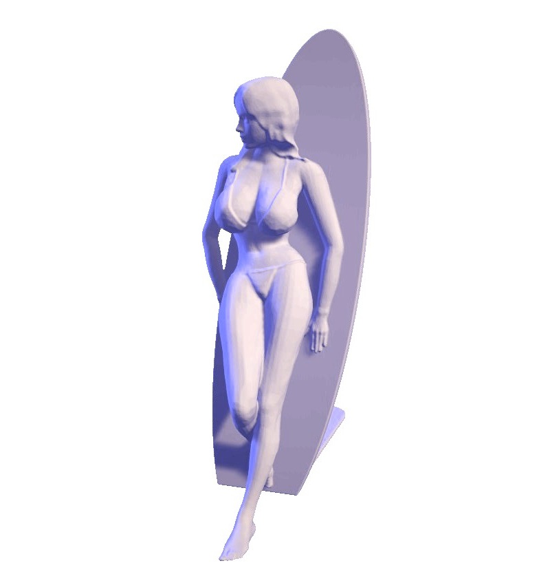 Stranded Girl Bookend
