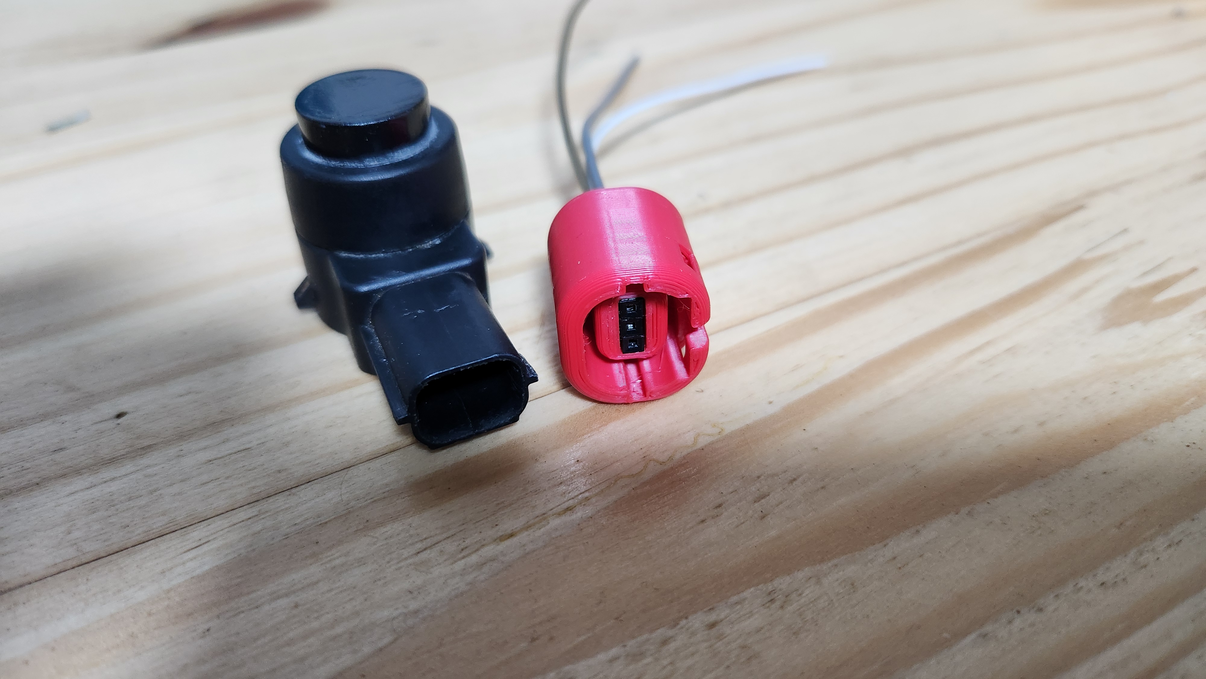 JEEP Park Sense Sensor Connector using Dupont jumpers