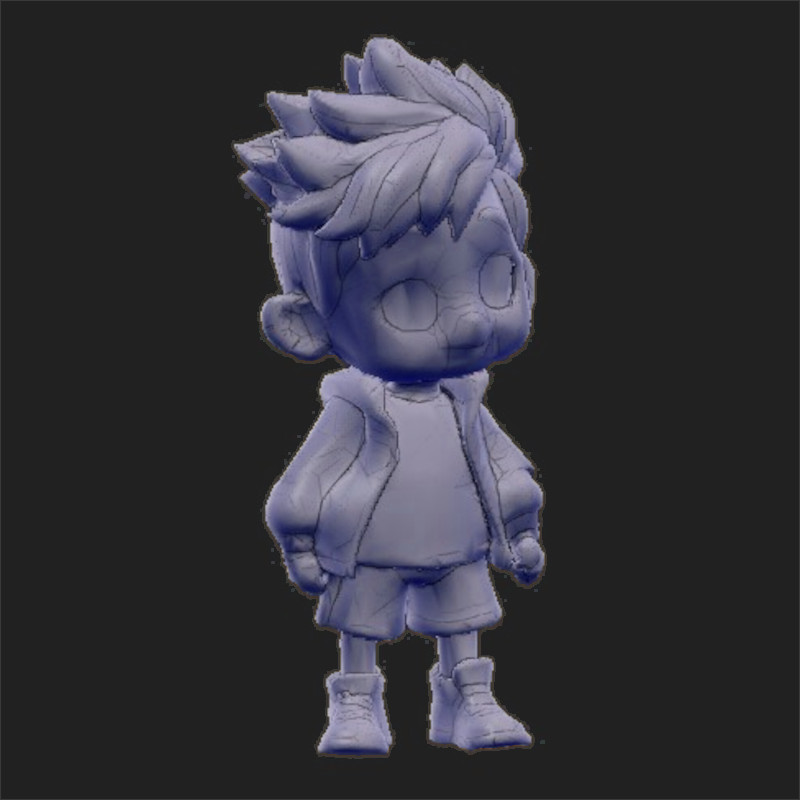 gachapo Miniature character