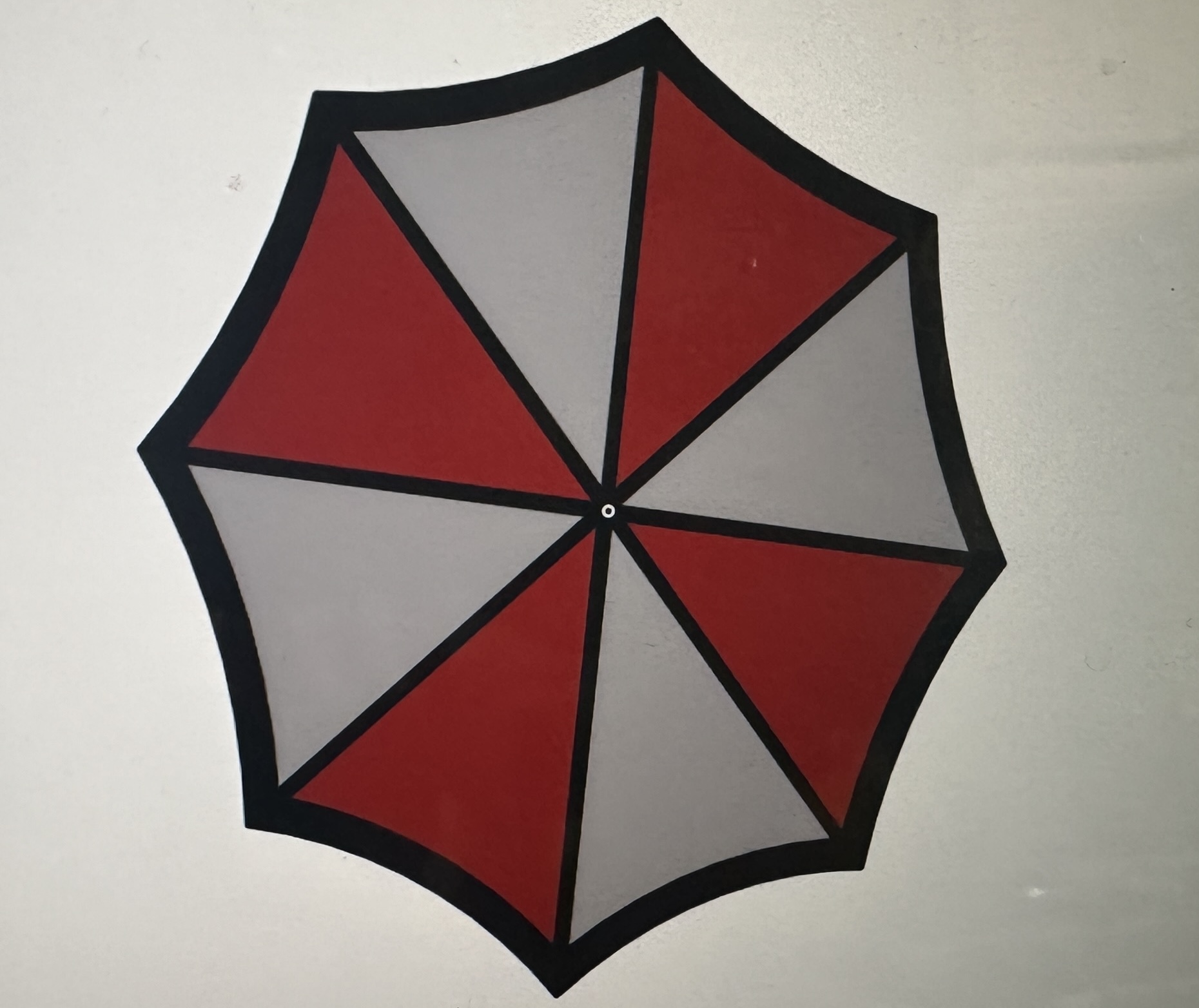 Umbrella Corporation badge - 3 colors no AMS