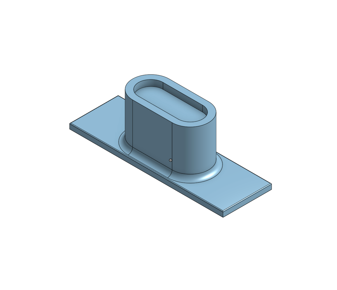 Bambu X1 Spacer For Top Glass Riser