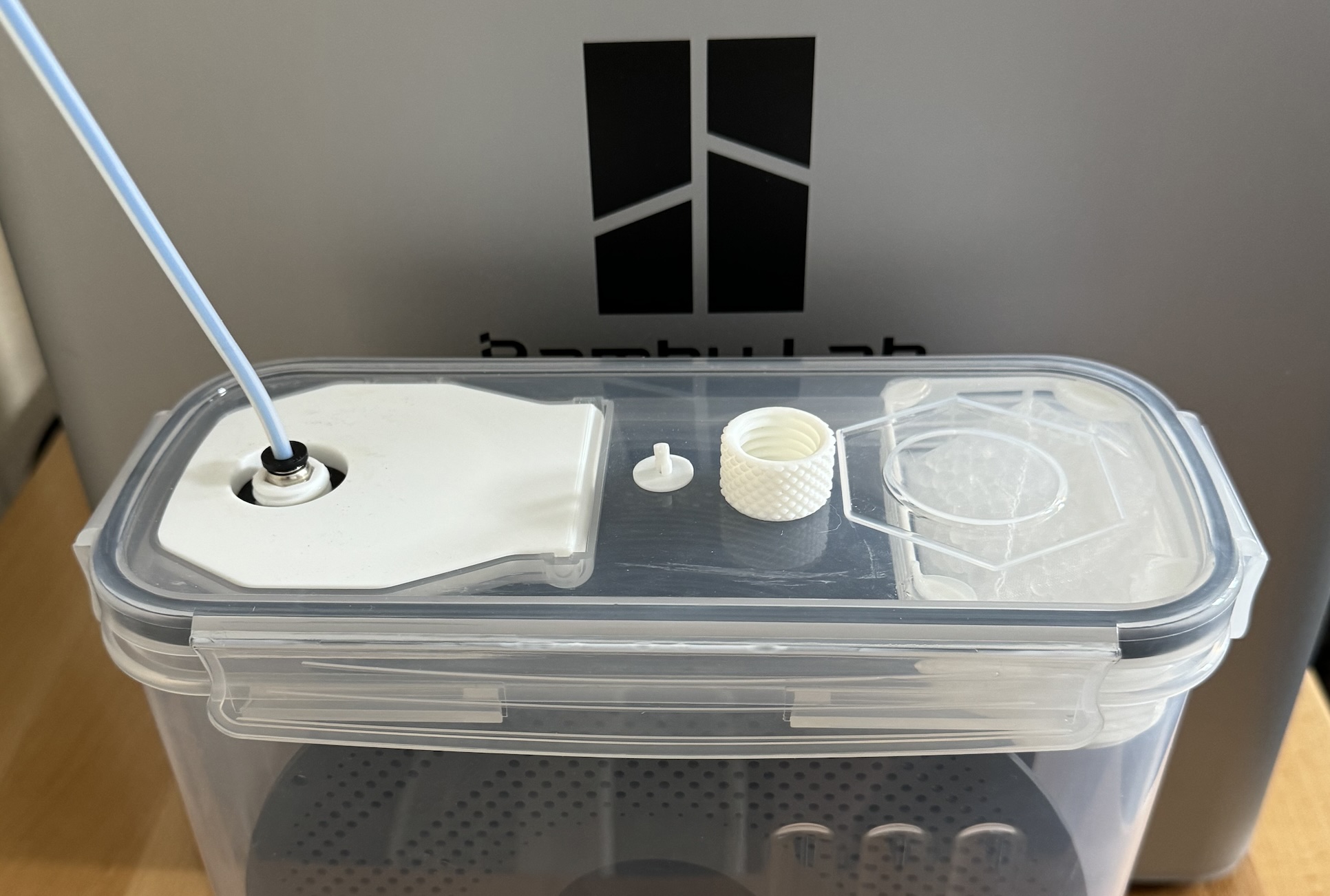 Filament Dry Box Lid with PC4 Cap