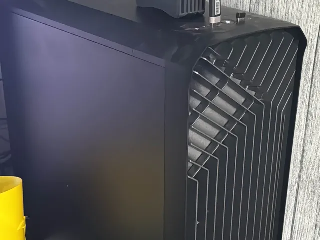 RPI case with touchscreen opening