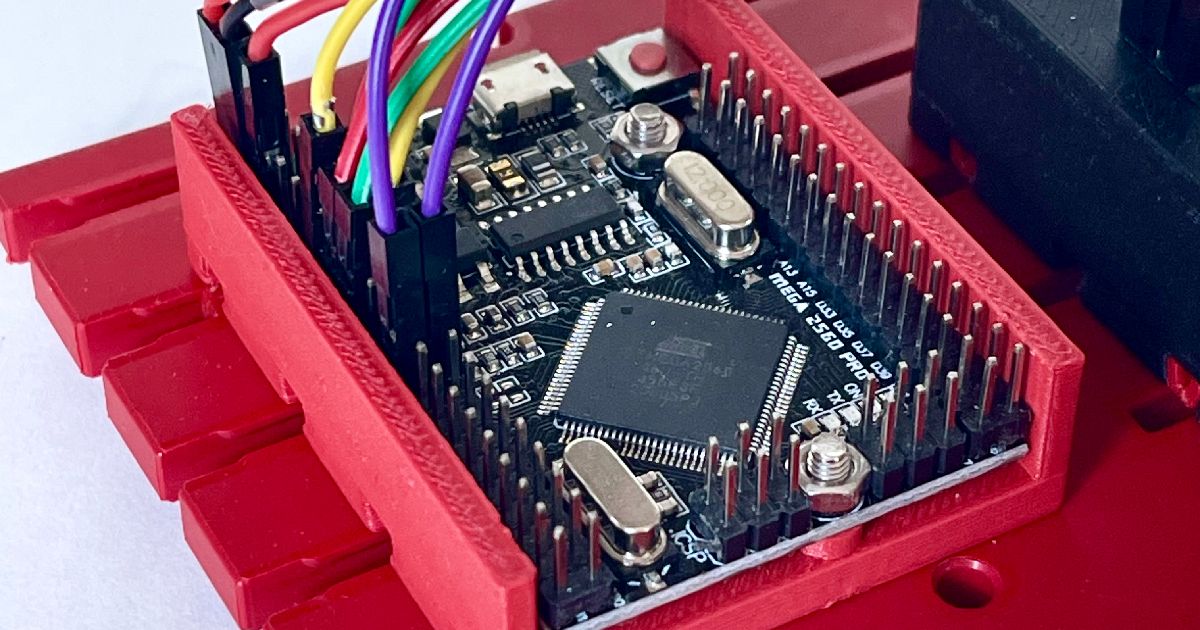 Casing for Arduino Mega Pro Mini for fischertechnik by Arnoud Whizzbizz ...