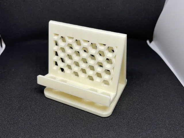 Honeycomb phone stand