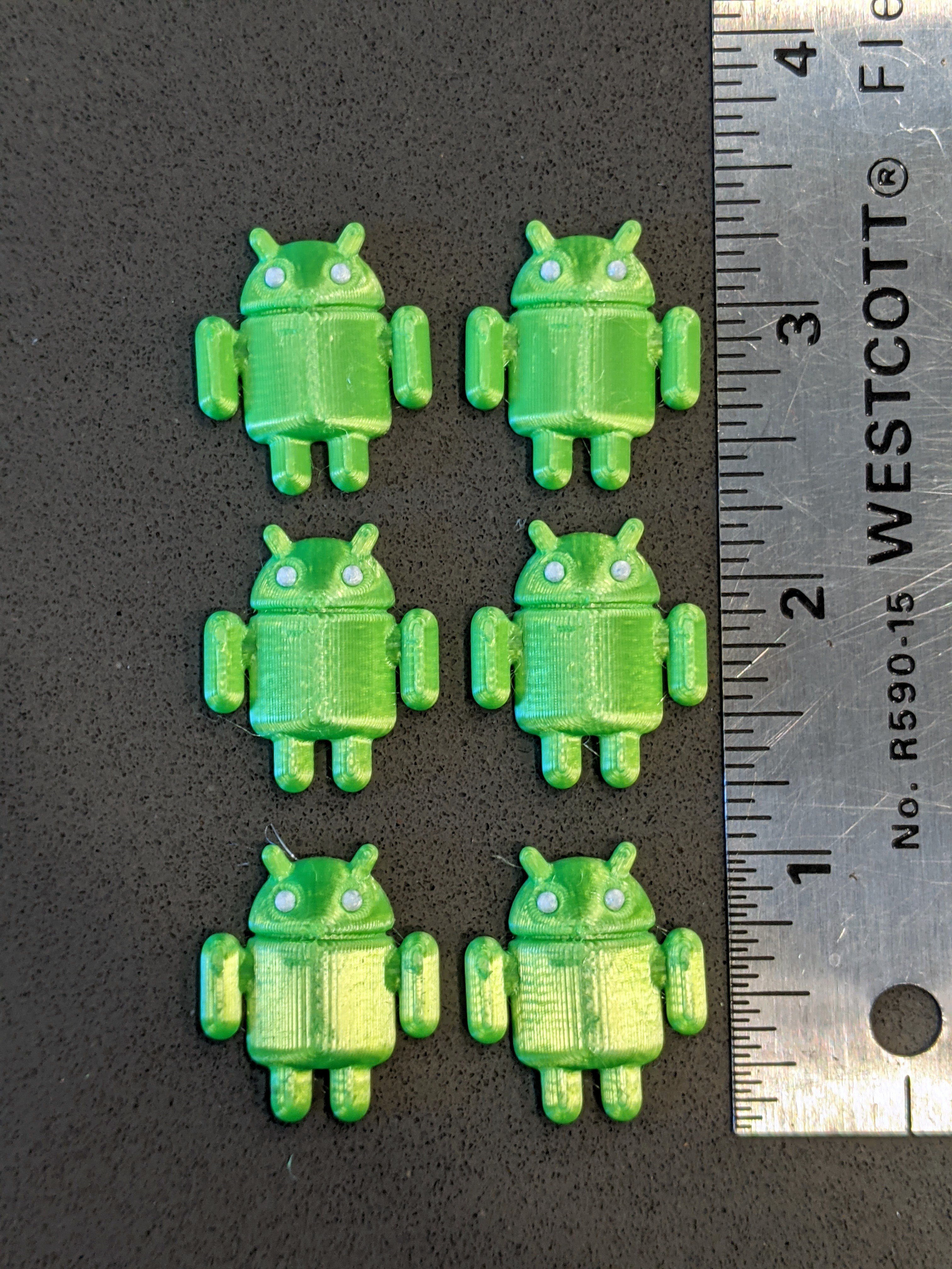 Android Charm for Ara the Star Engineer Barrette