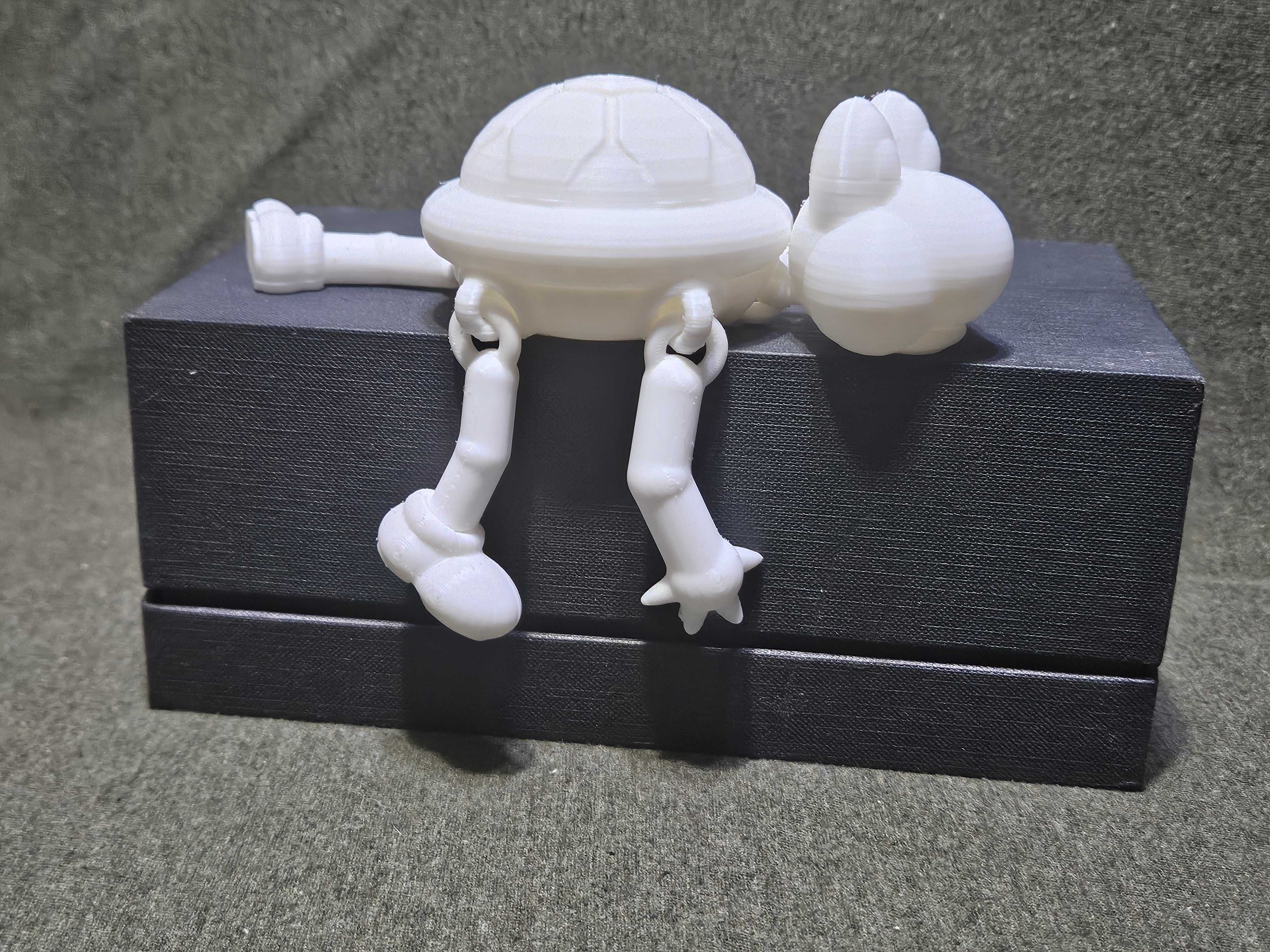 Miniatura 7 do modelo 3D Articulated Turtle