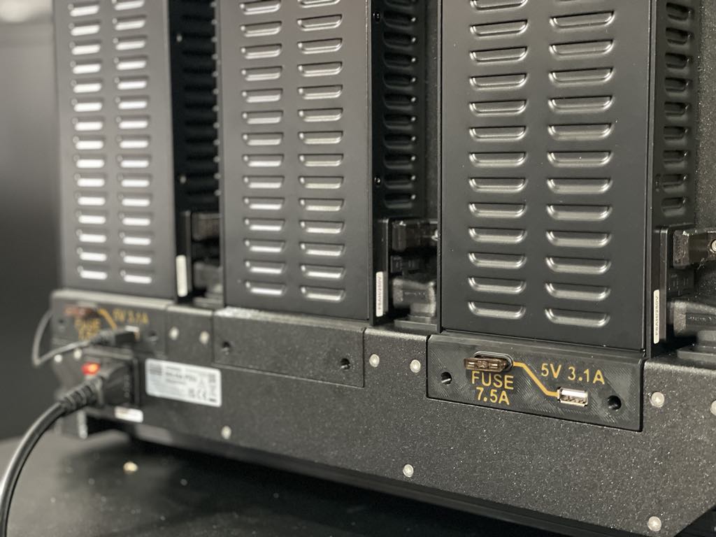 Prusa XL PSU cover with USB
