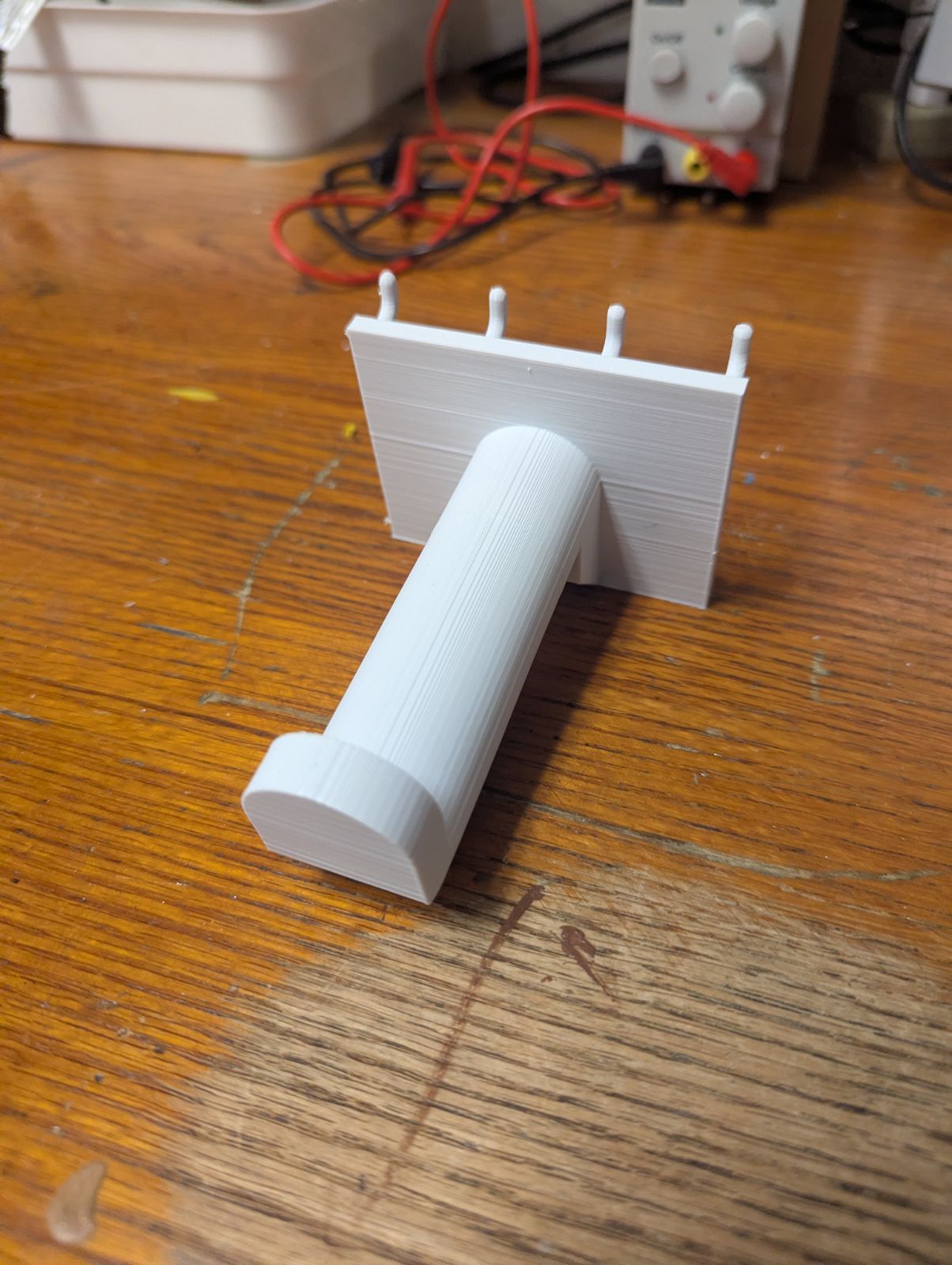 Pegboard Filament Spool Holder