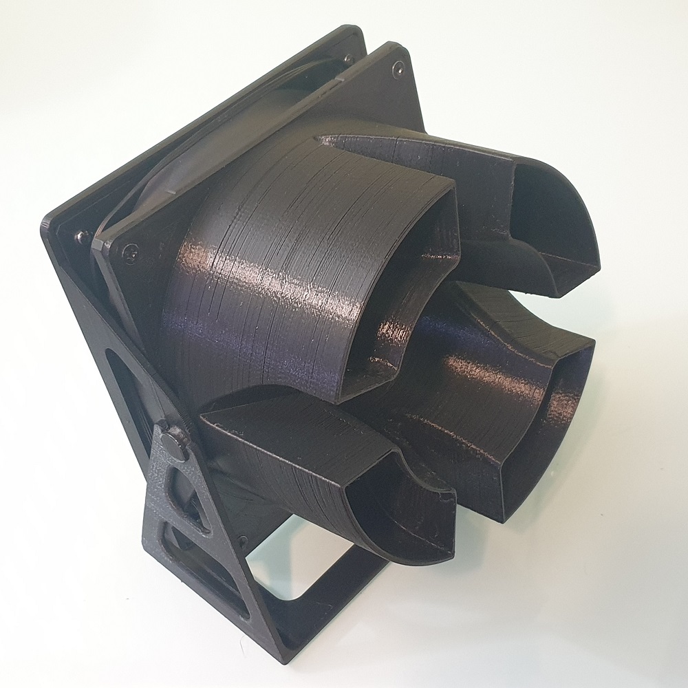 140mm Noctua Amplifier Desk Fan 3D model thumbnail