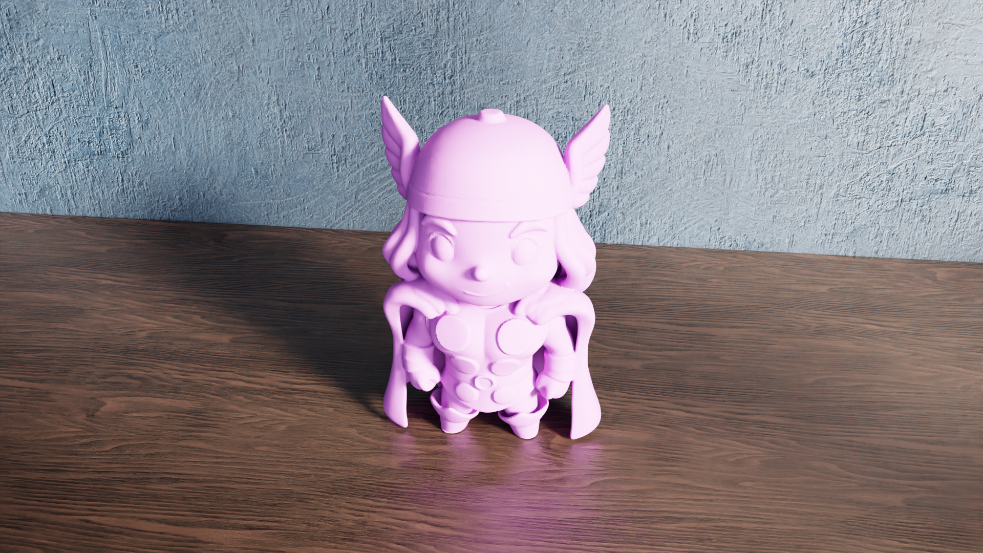 Miniatura 6 do modelo 3D Chibi Thor