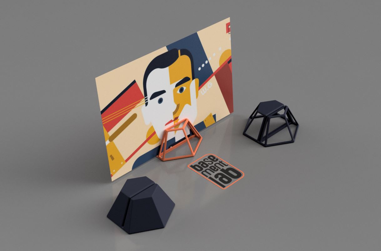 Photo Stand - Picture Frame  - Hexagonal Shape - Supporto per foto forma esagonale