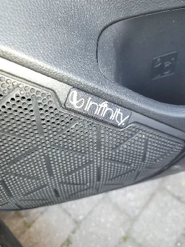 Infinity logo for Toyota RAV4 speakers