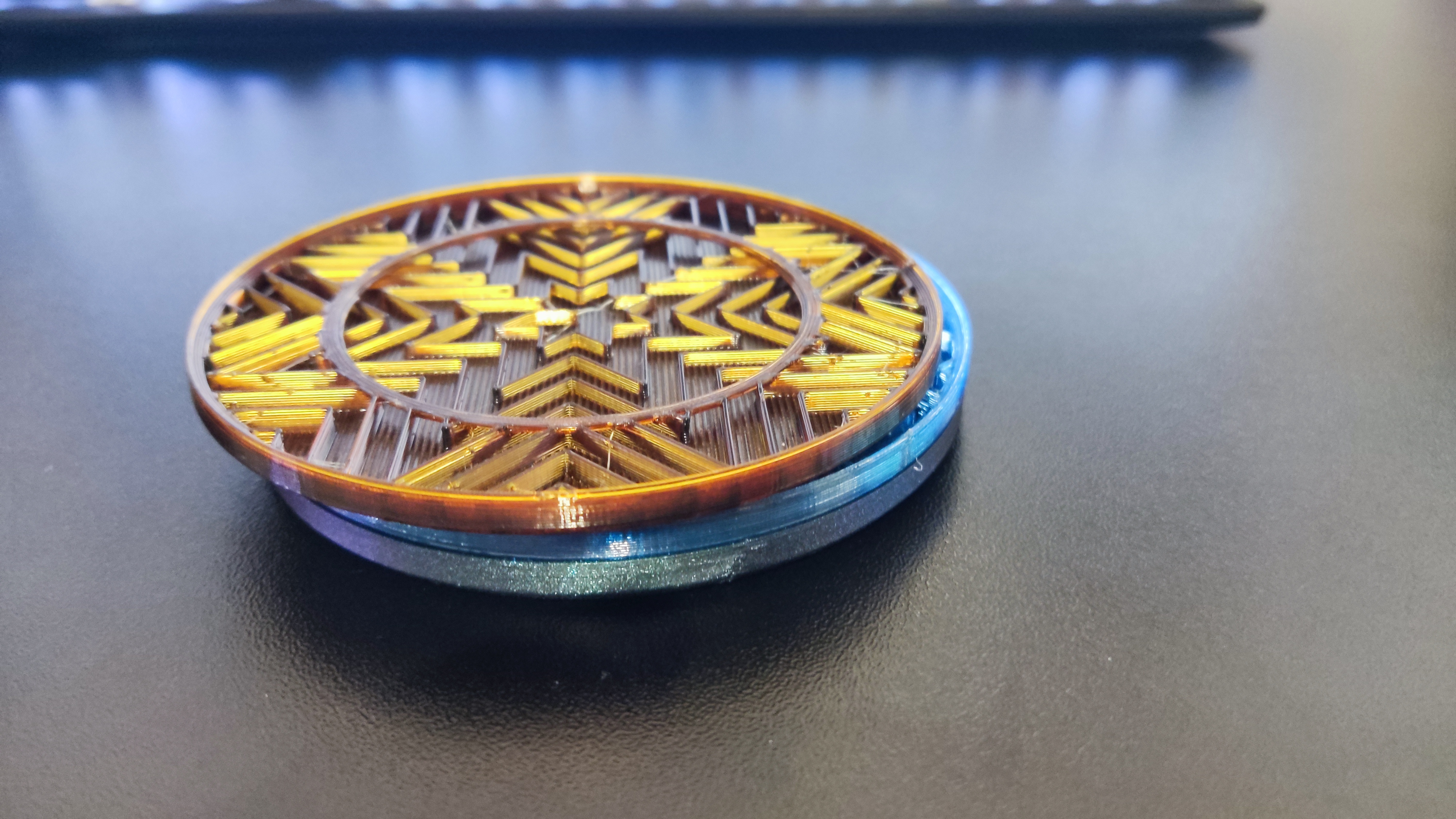 Miniatura 2 do modelo 3D stackable coasters