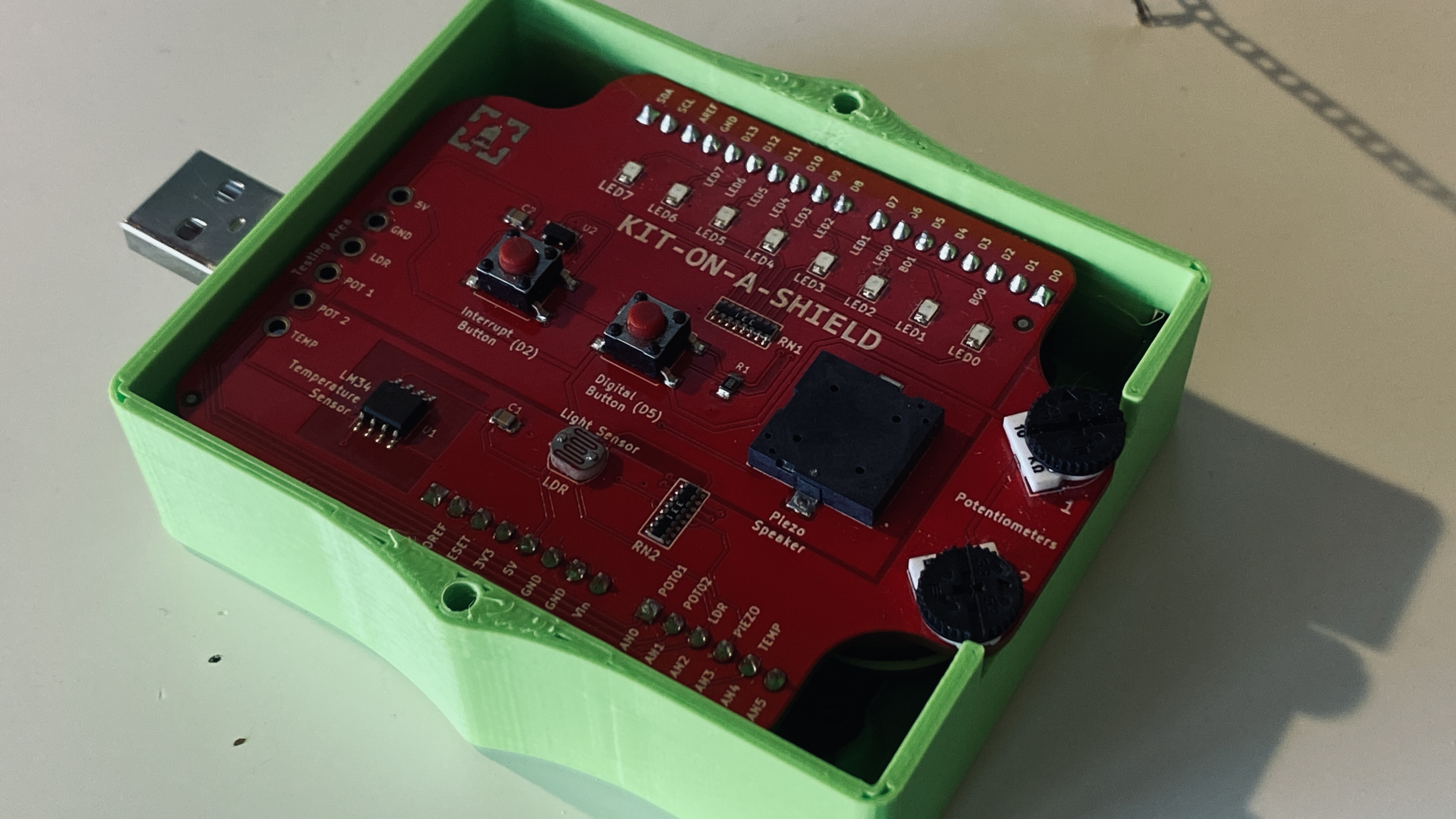 KOAS+Arduino Enclosure by joh | Download free STL model | Printables.com